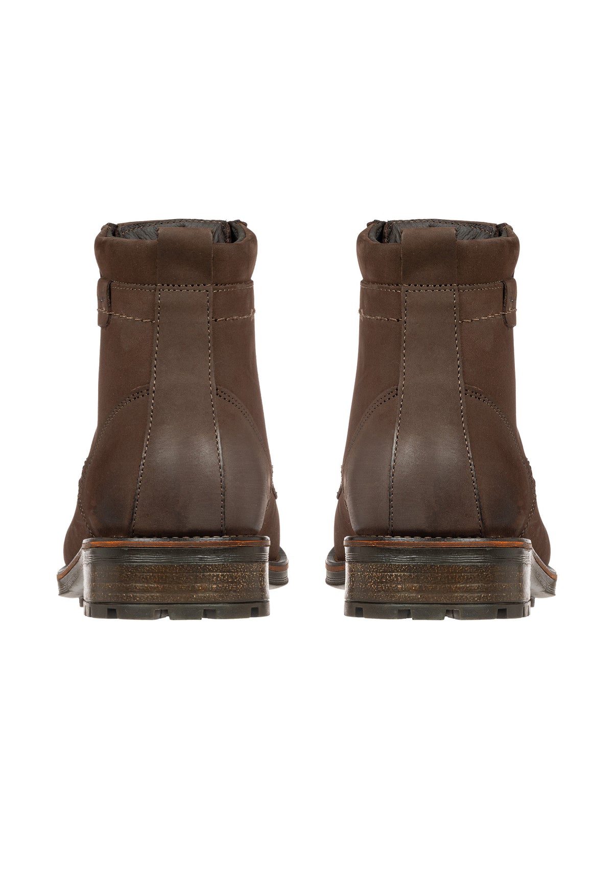 Bruin nubuck Fritz boot