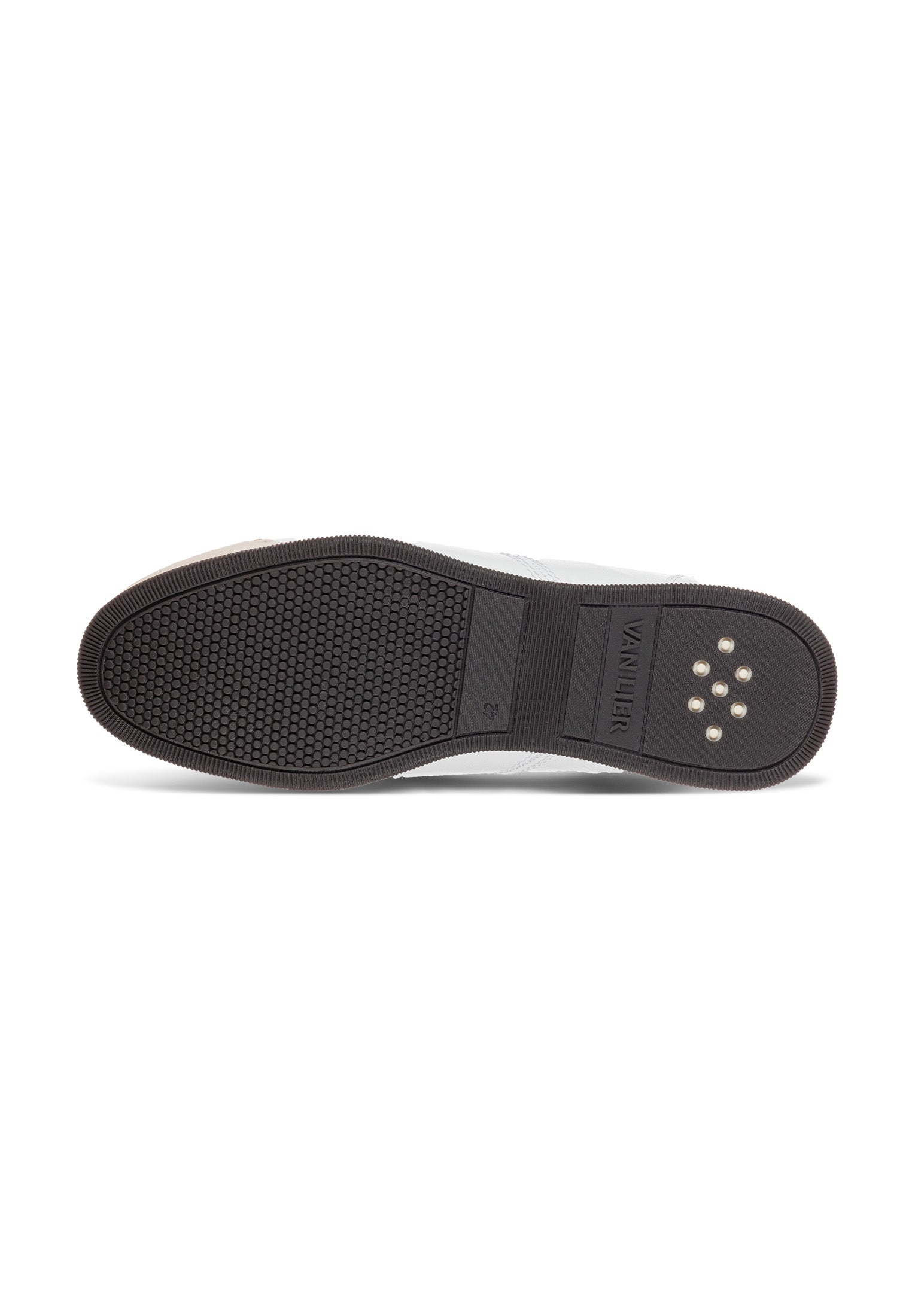 Wit gladleren Magnus sneaker