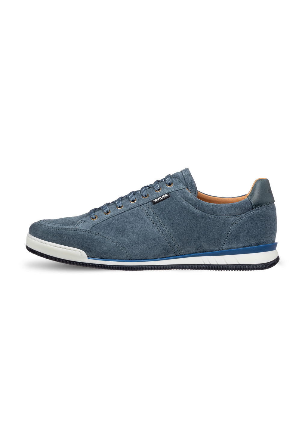 Metal blauw suède Magnus sneaker