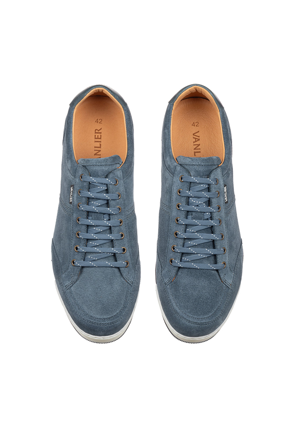 Metal blauw suède Magnus sneaker