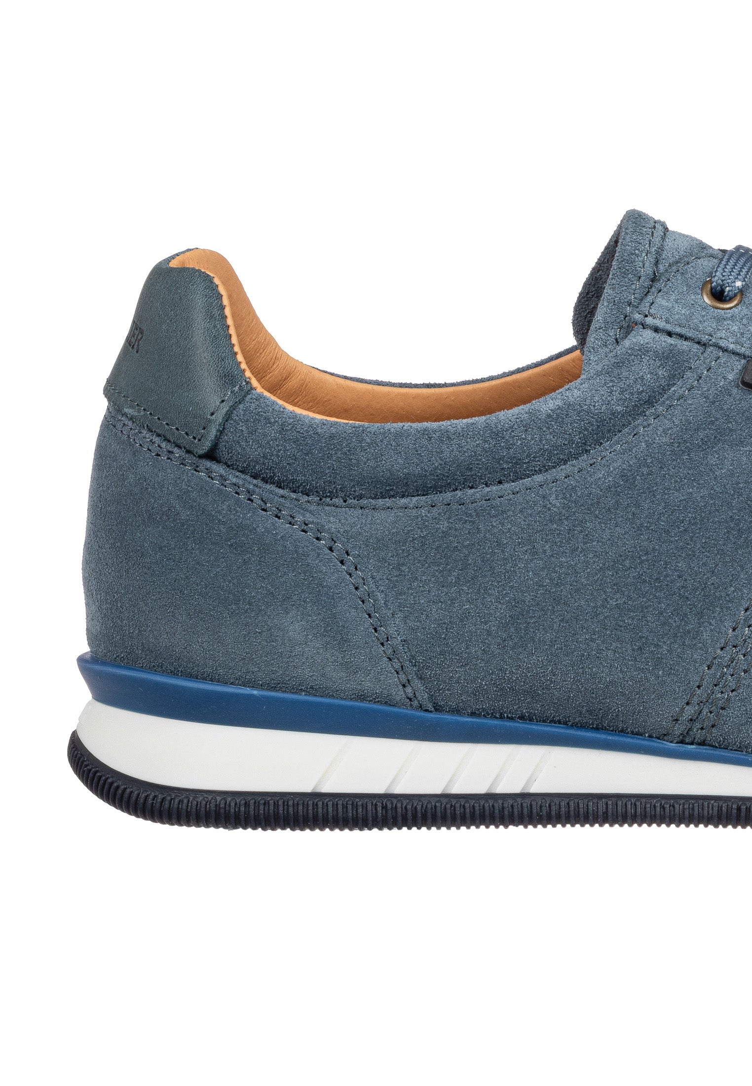 Metal blauw suède Magnus sneaker