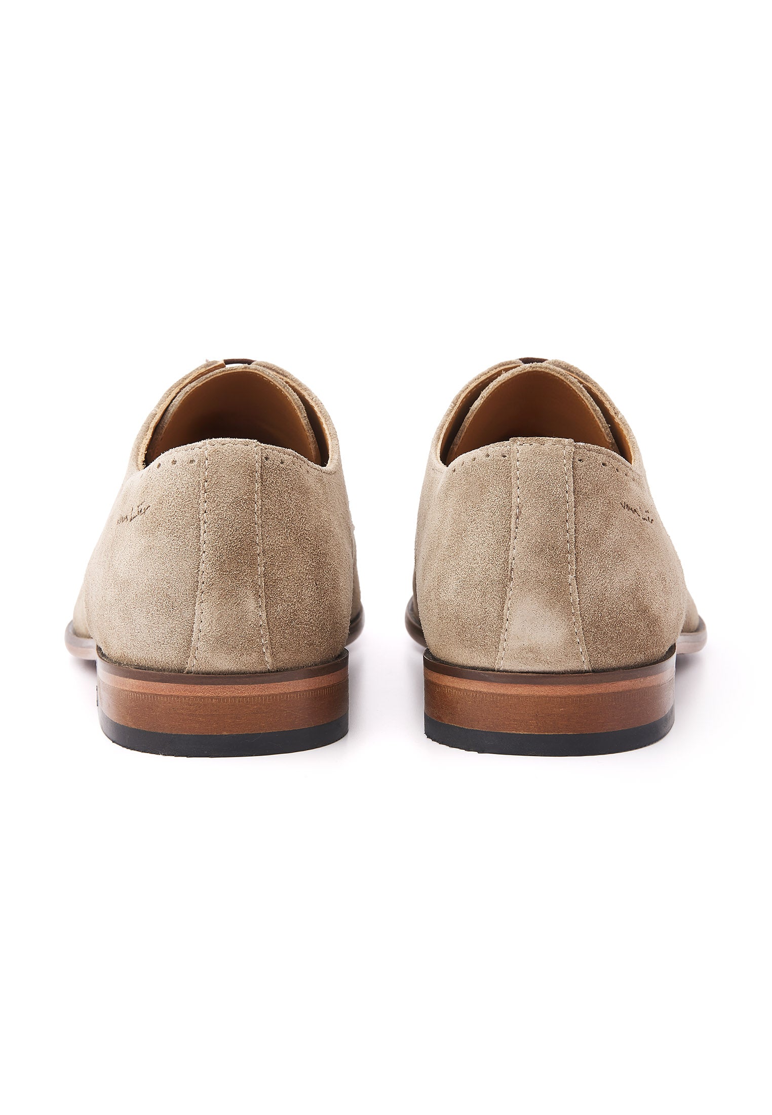 Taupe suède Rhodes veterschoen