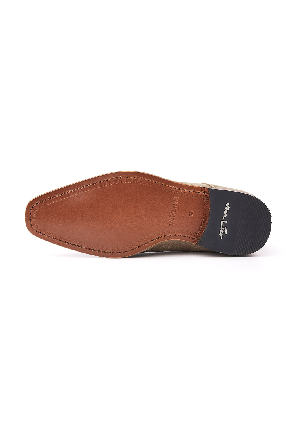 Taupe suède Rhodes veterschoen