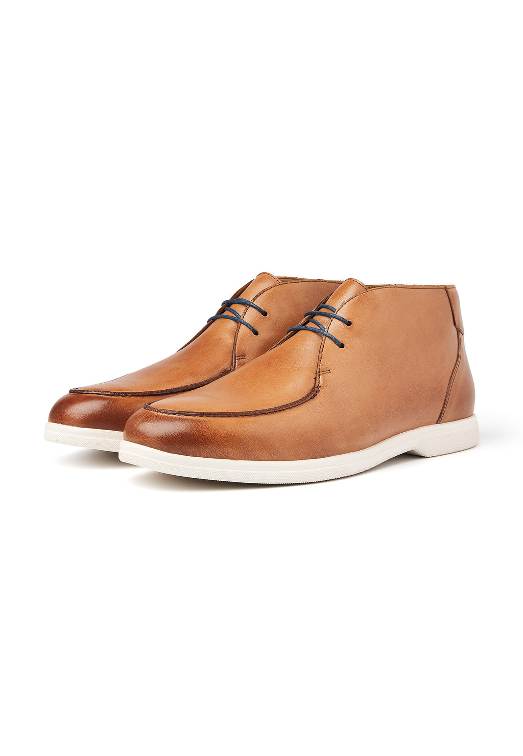 Cognac gladleren Riva boot