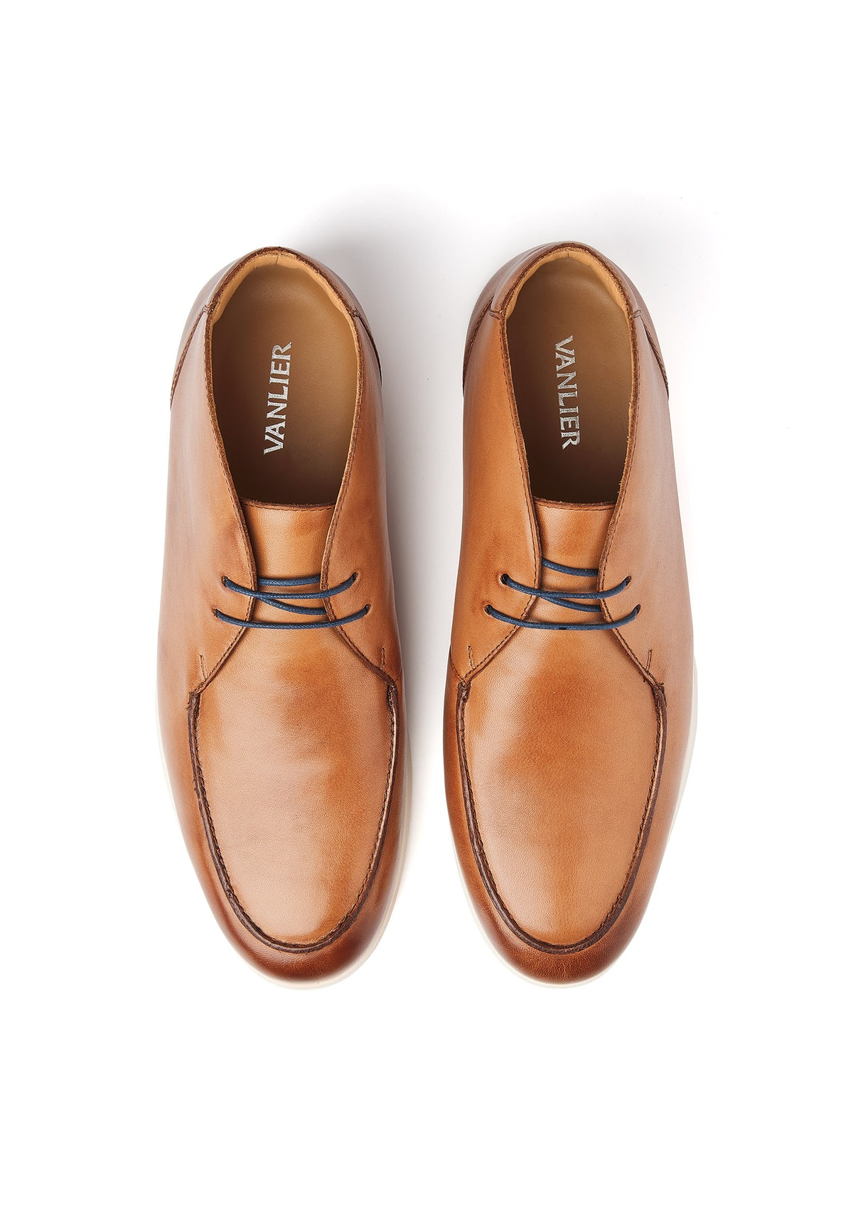 Cognac gladleren Riva boot