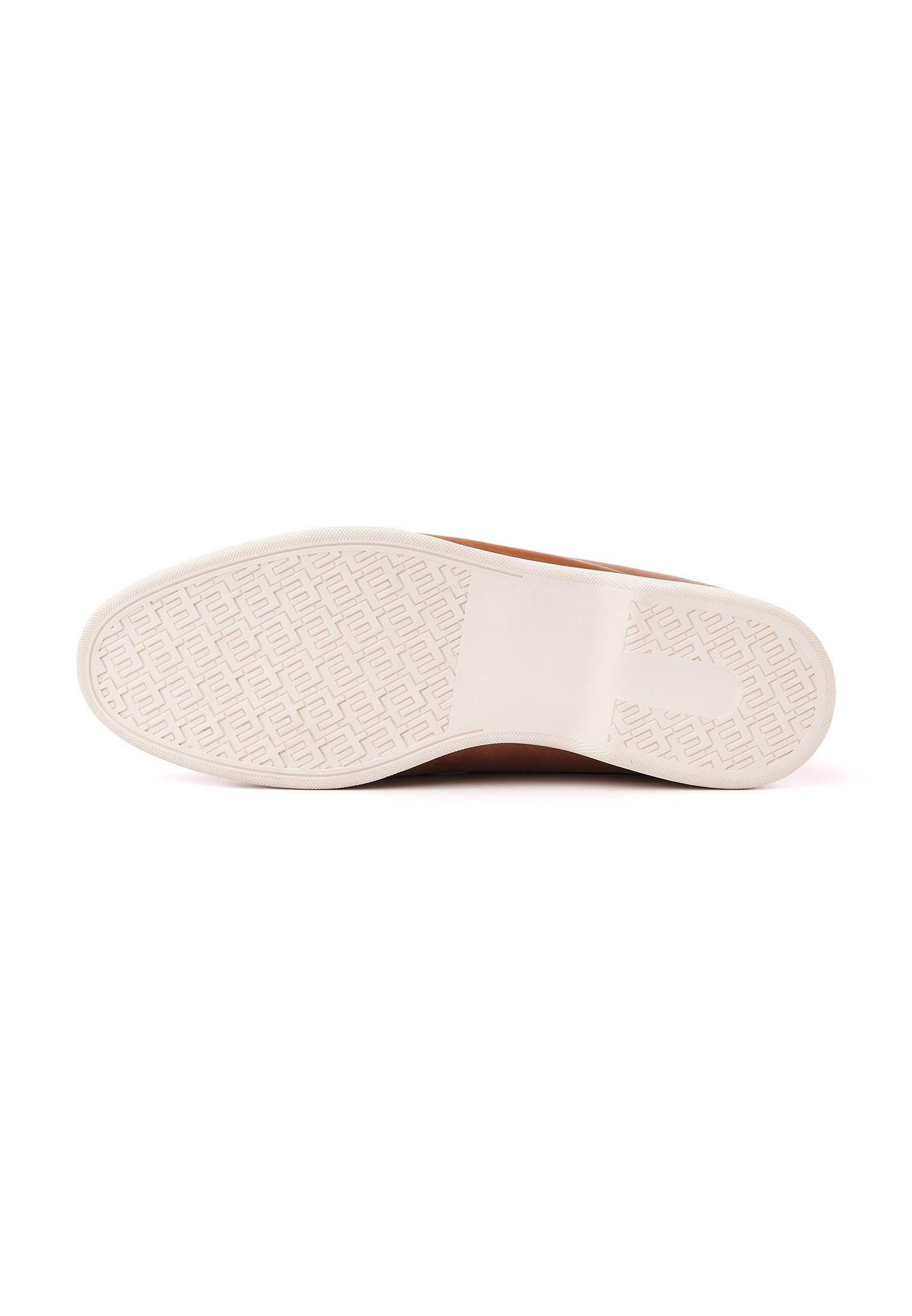 Cognac gladleren Riva loafer