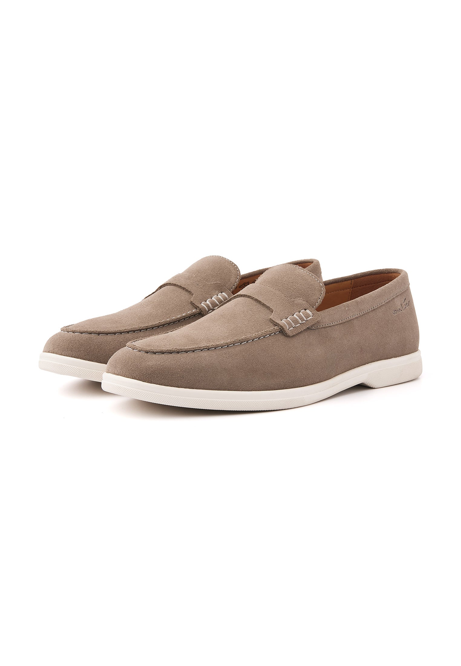 Zand beige suède Riva loafer