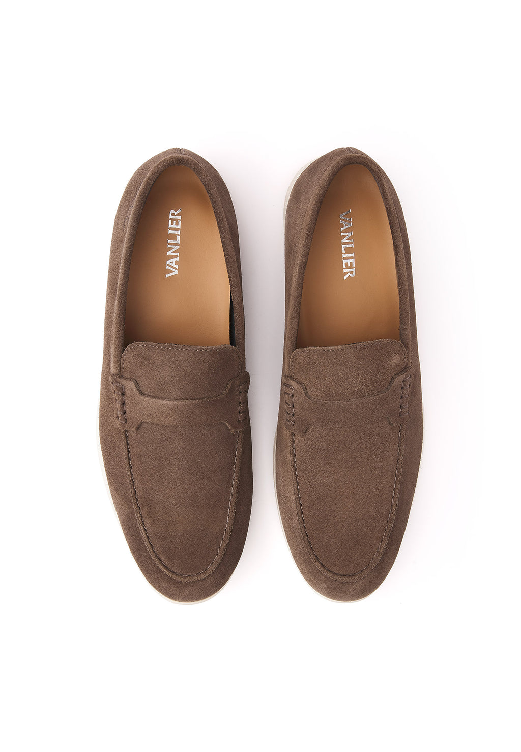 Taupe suède Riva loafer