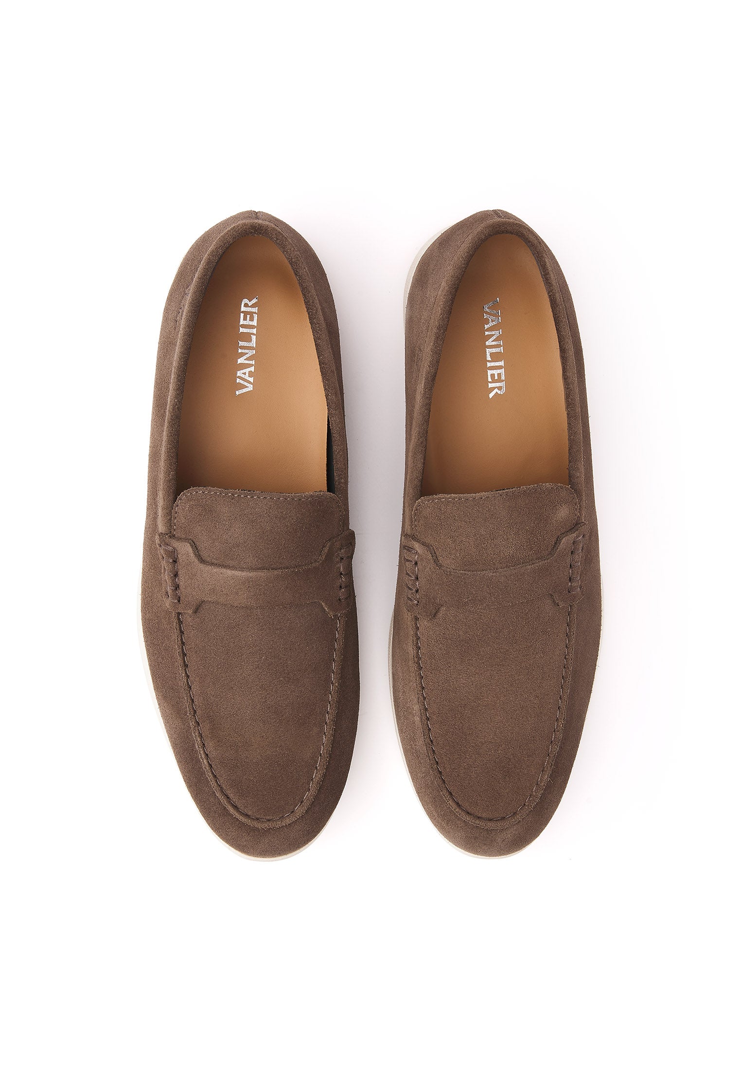 Taupe suède Riva loafer