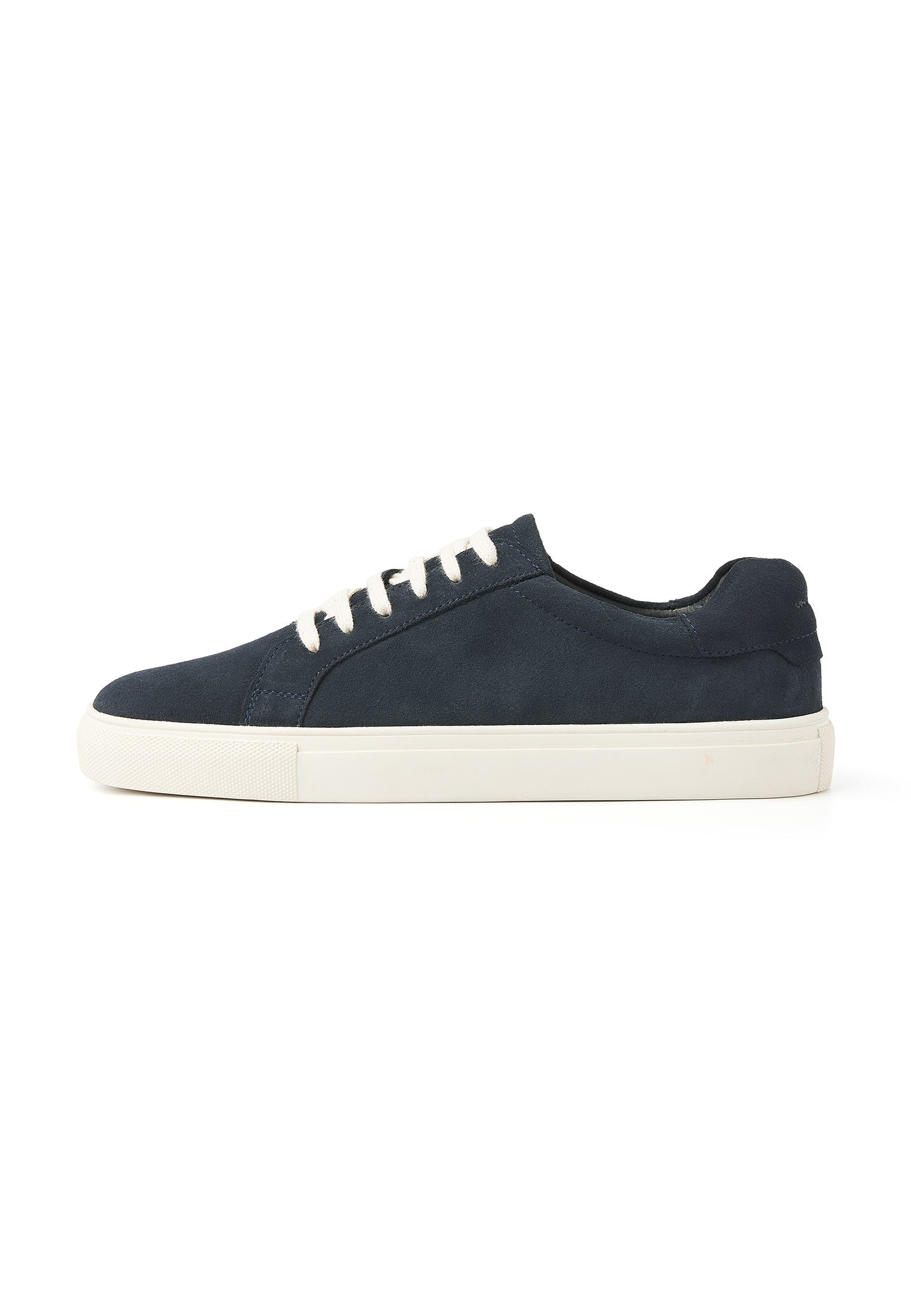 Navy blauw suède Ace sneaker