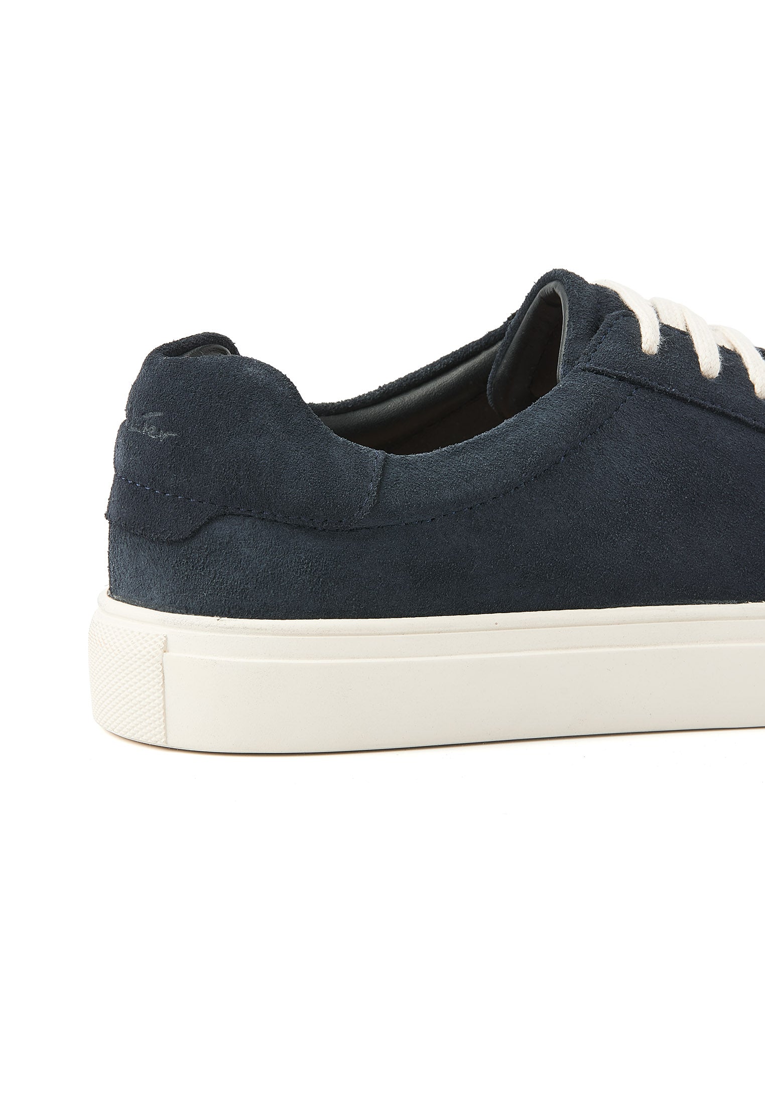 Navy blauw suède Ace sneaker
