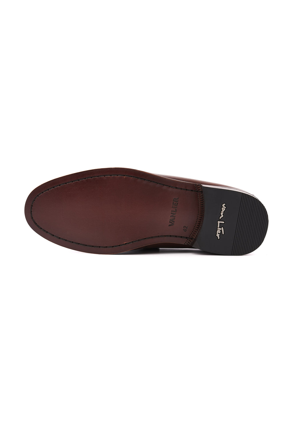 Cognac gladleren Cambridge Penny loafer