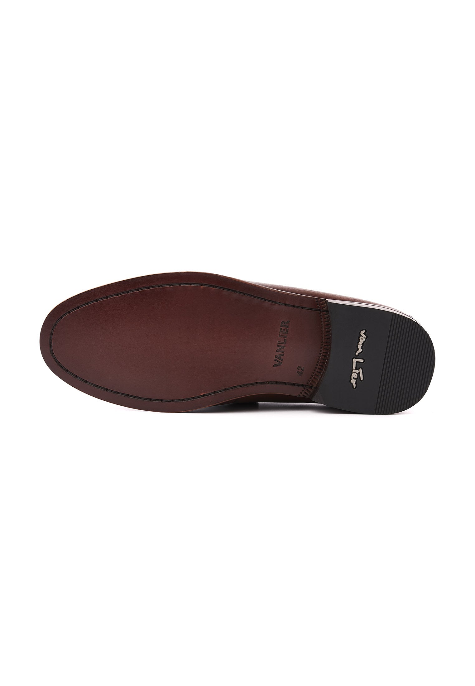 Cognac gladleren Cambridge Penny loafer