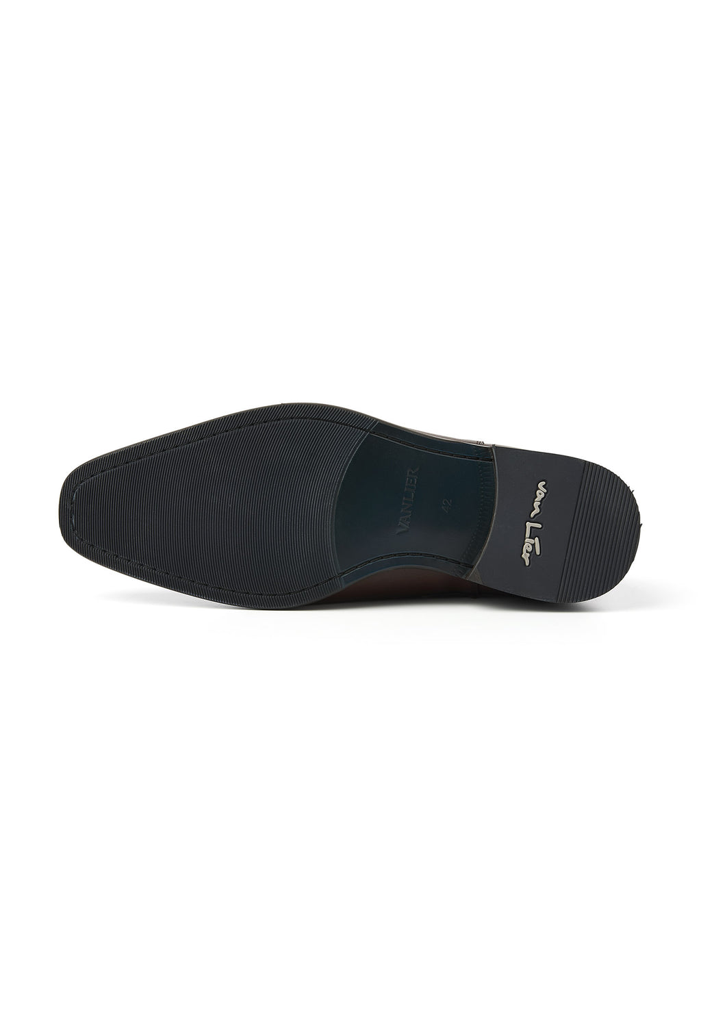 Bruin gladleren Rhodes chelsea boot