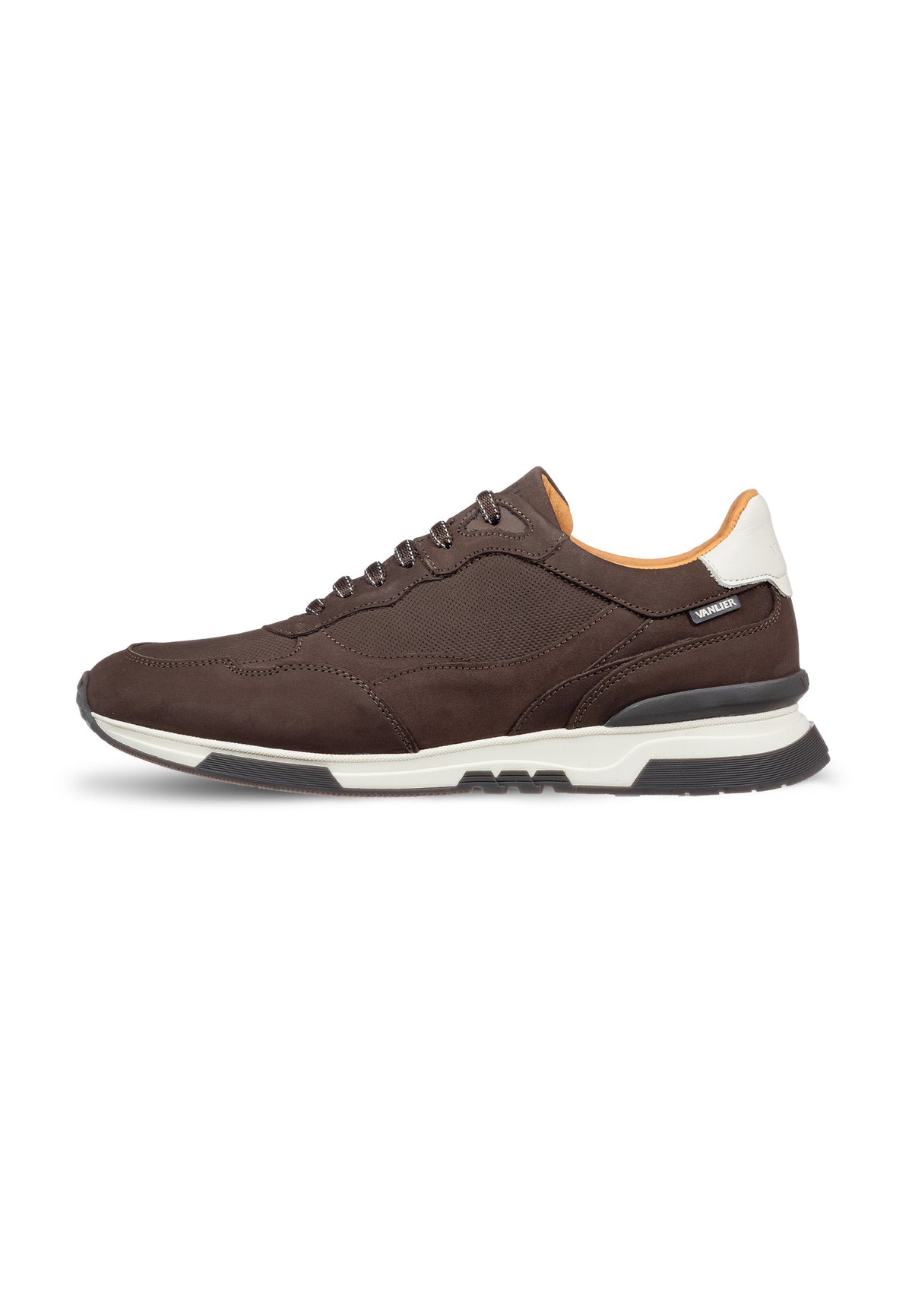 Bruin nubuck Romeo sneaker