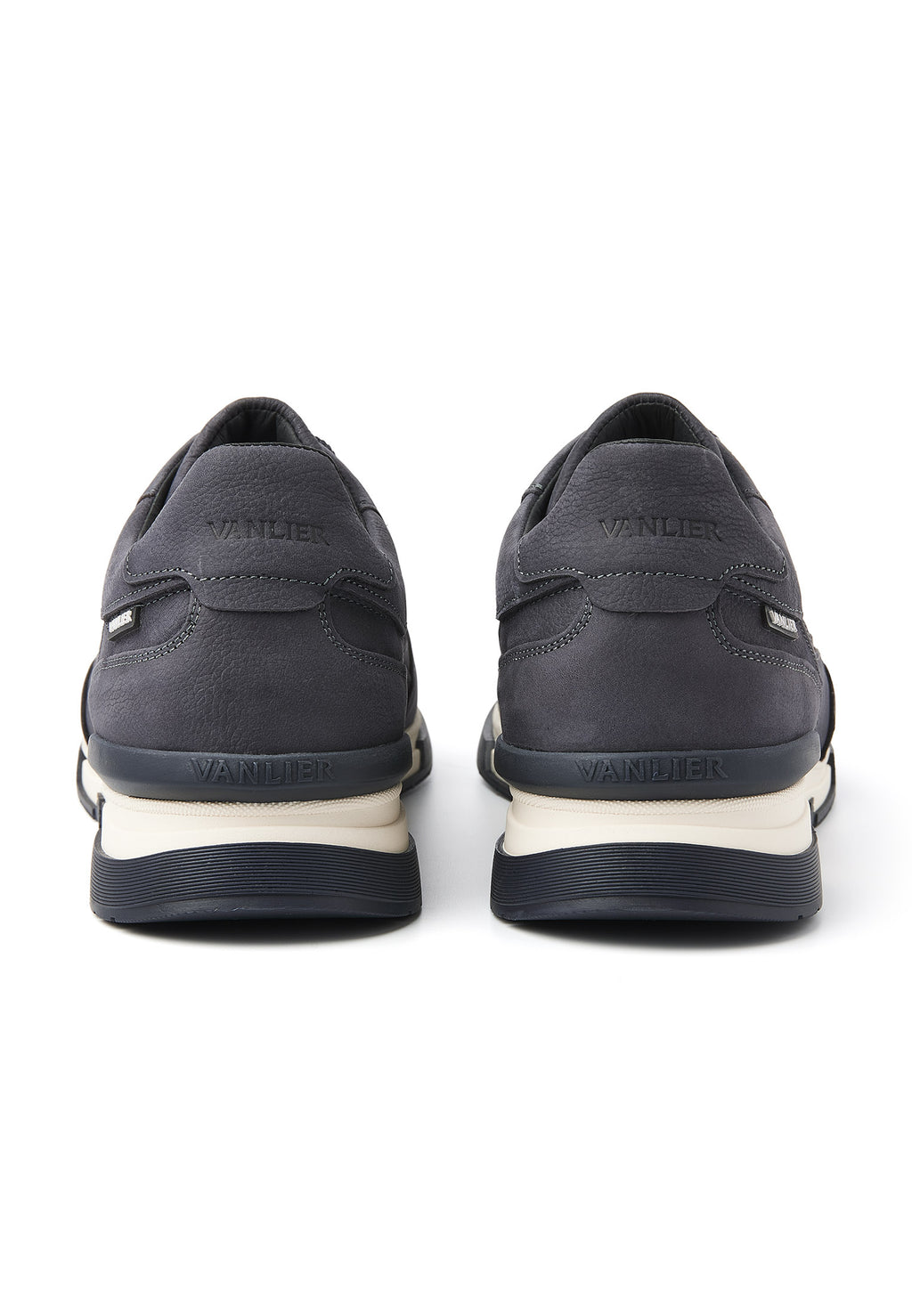 Navy blauw nubuck Romeo sneaker