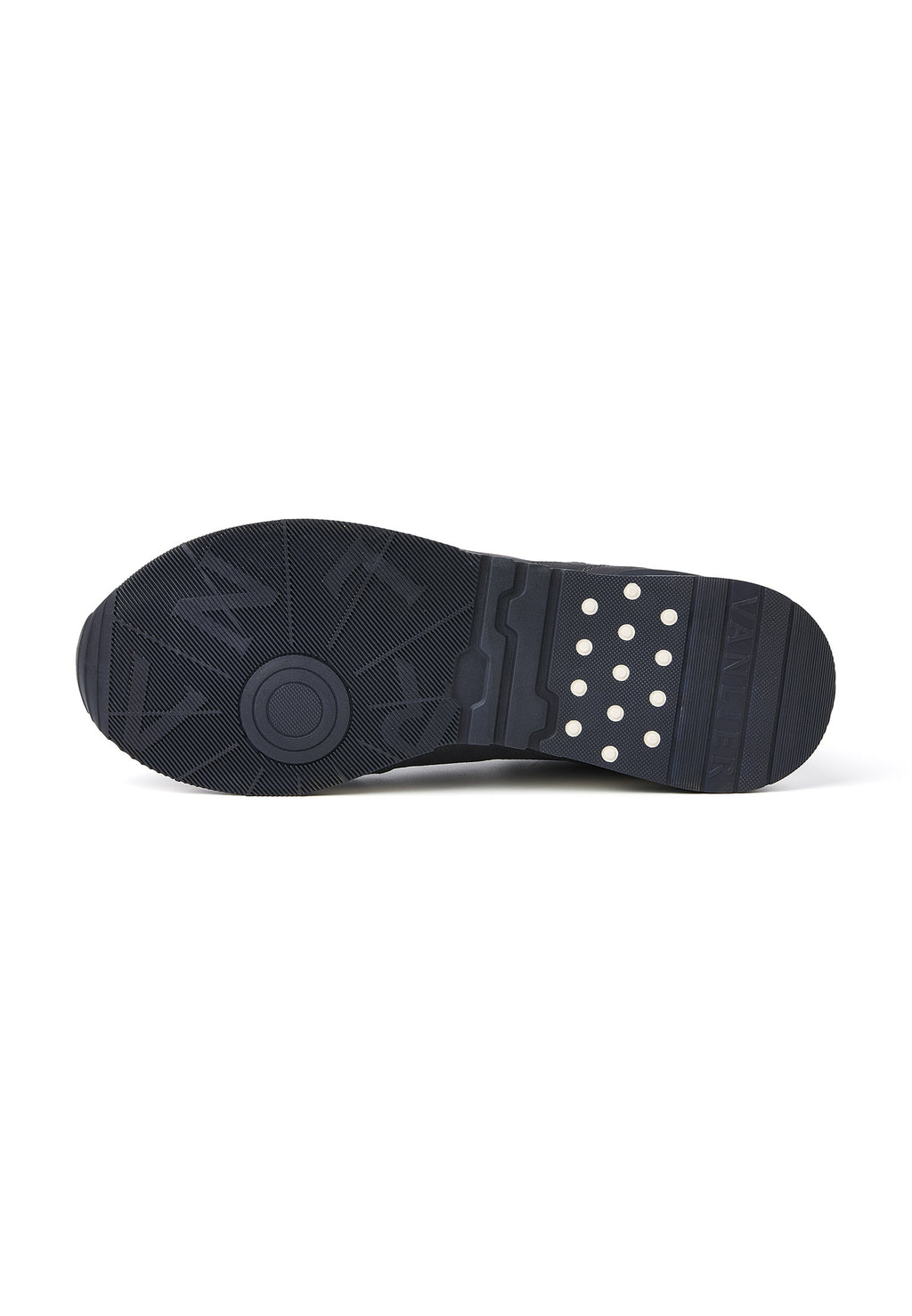 Navy blauw nubuck Romeo sneaker