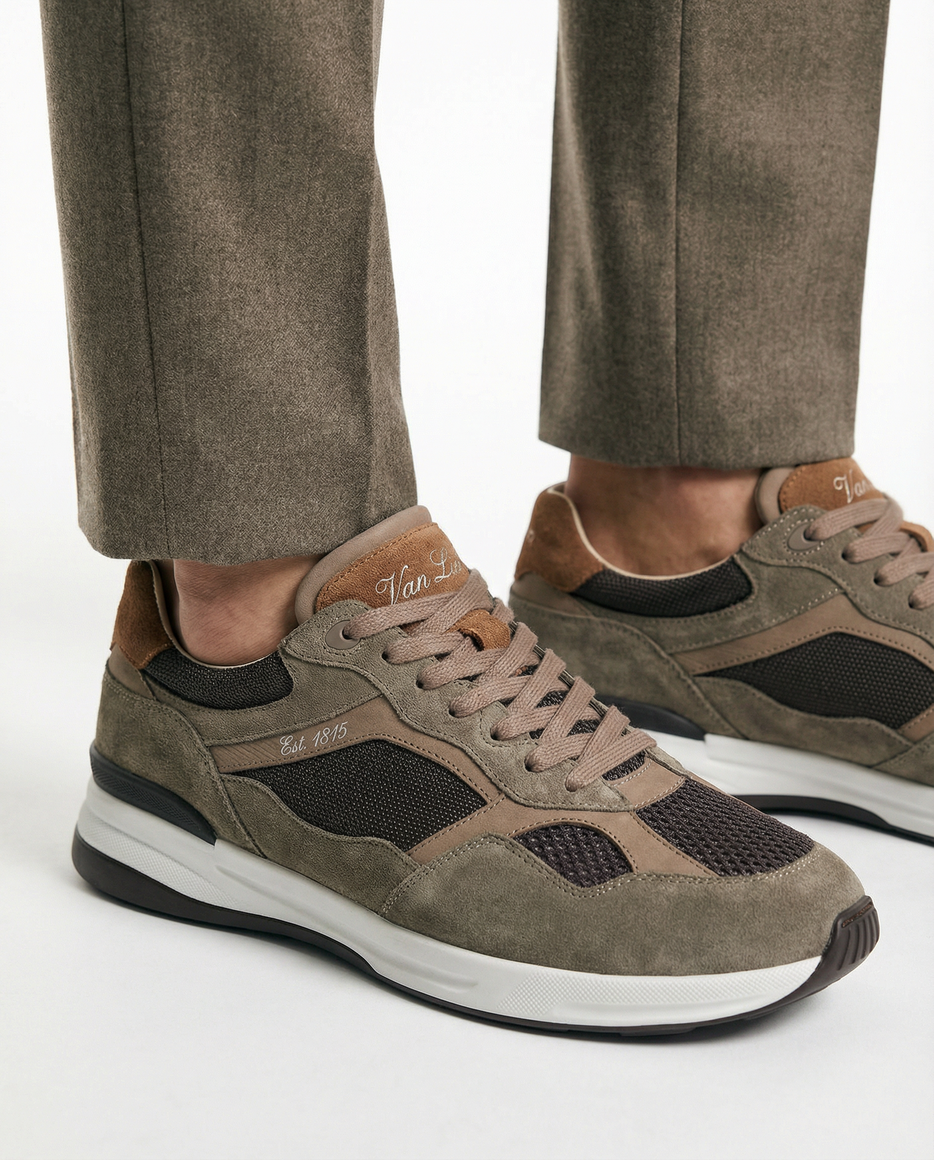 Taupe Kombi Ferro Sneaker