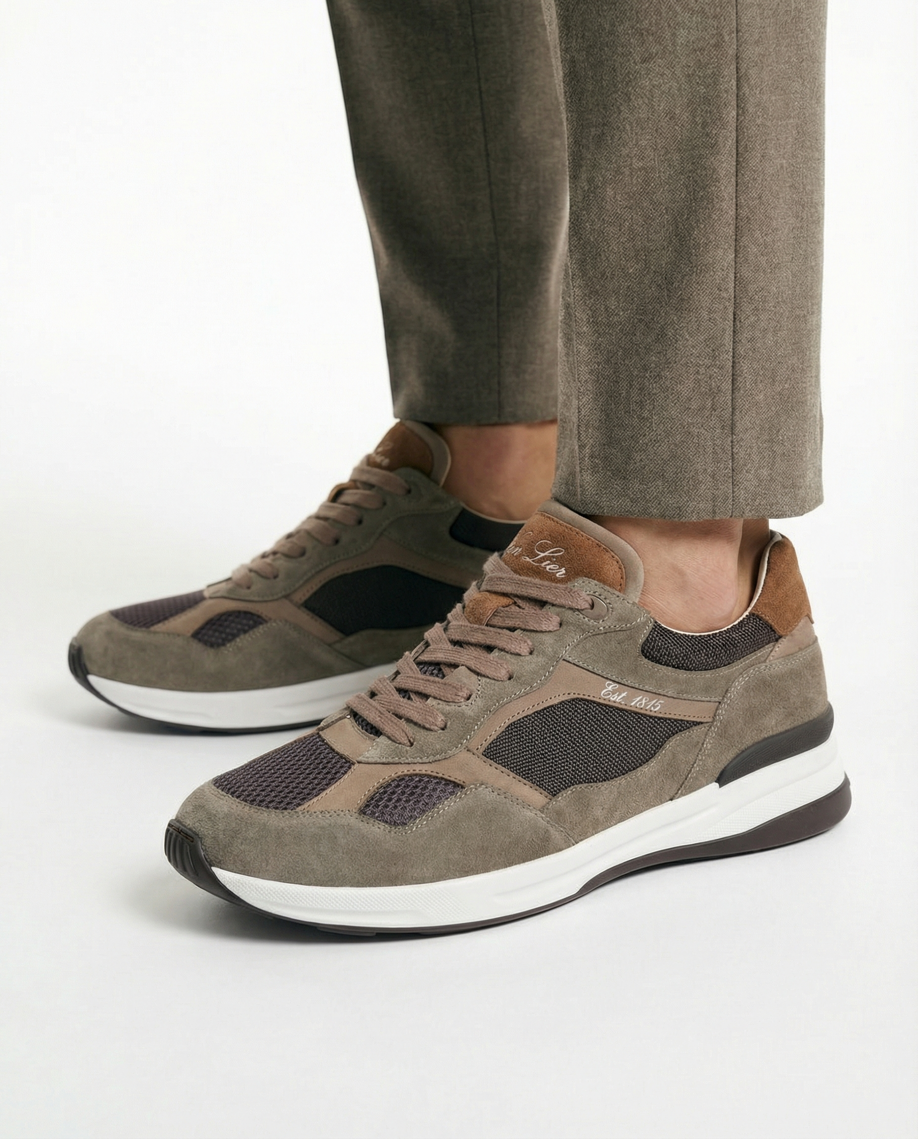 Taupe Kombi Ferro Sneaker