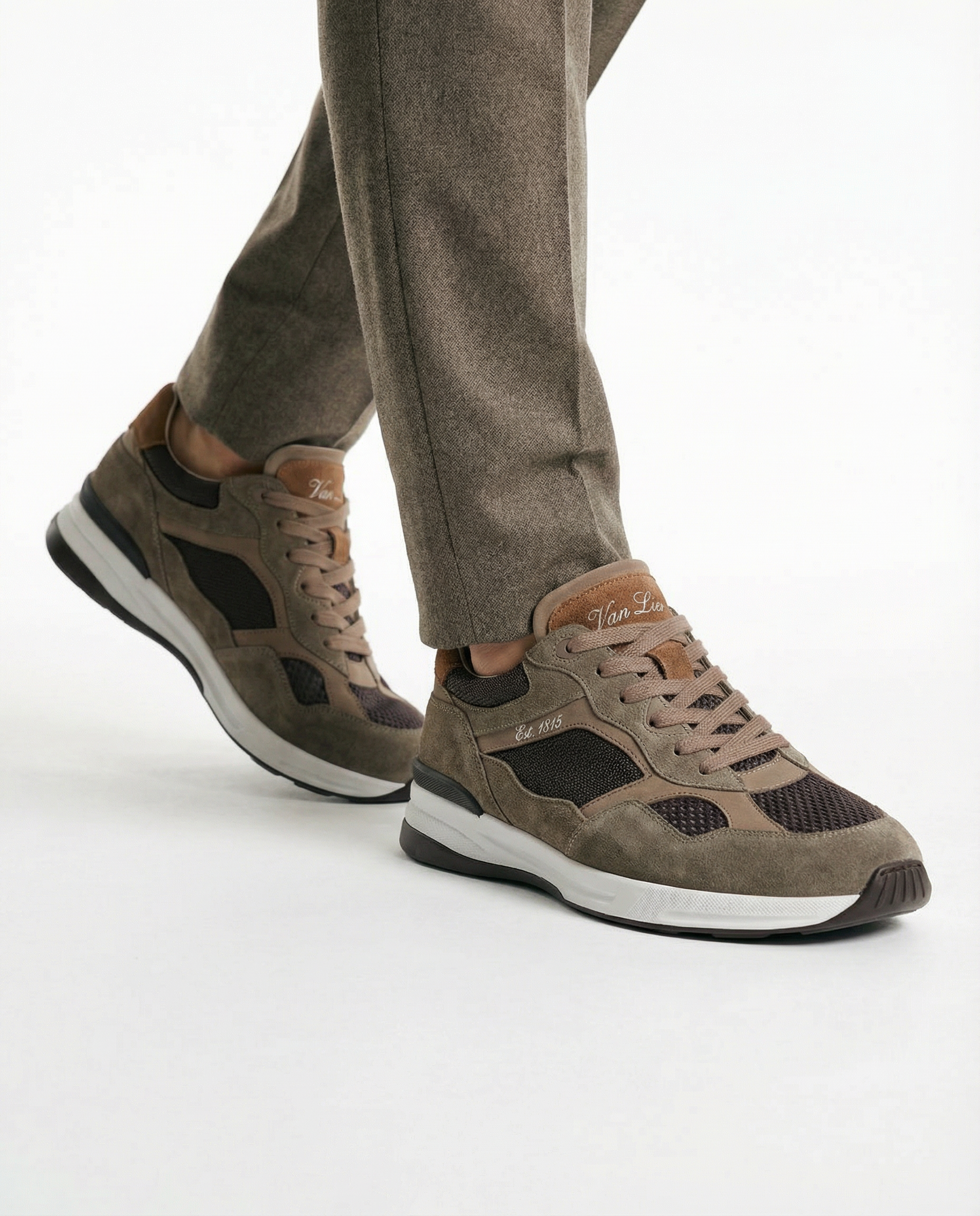 Taupe Kombi Ferro Sneaker