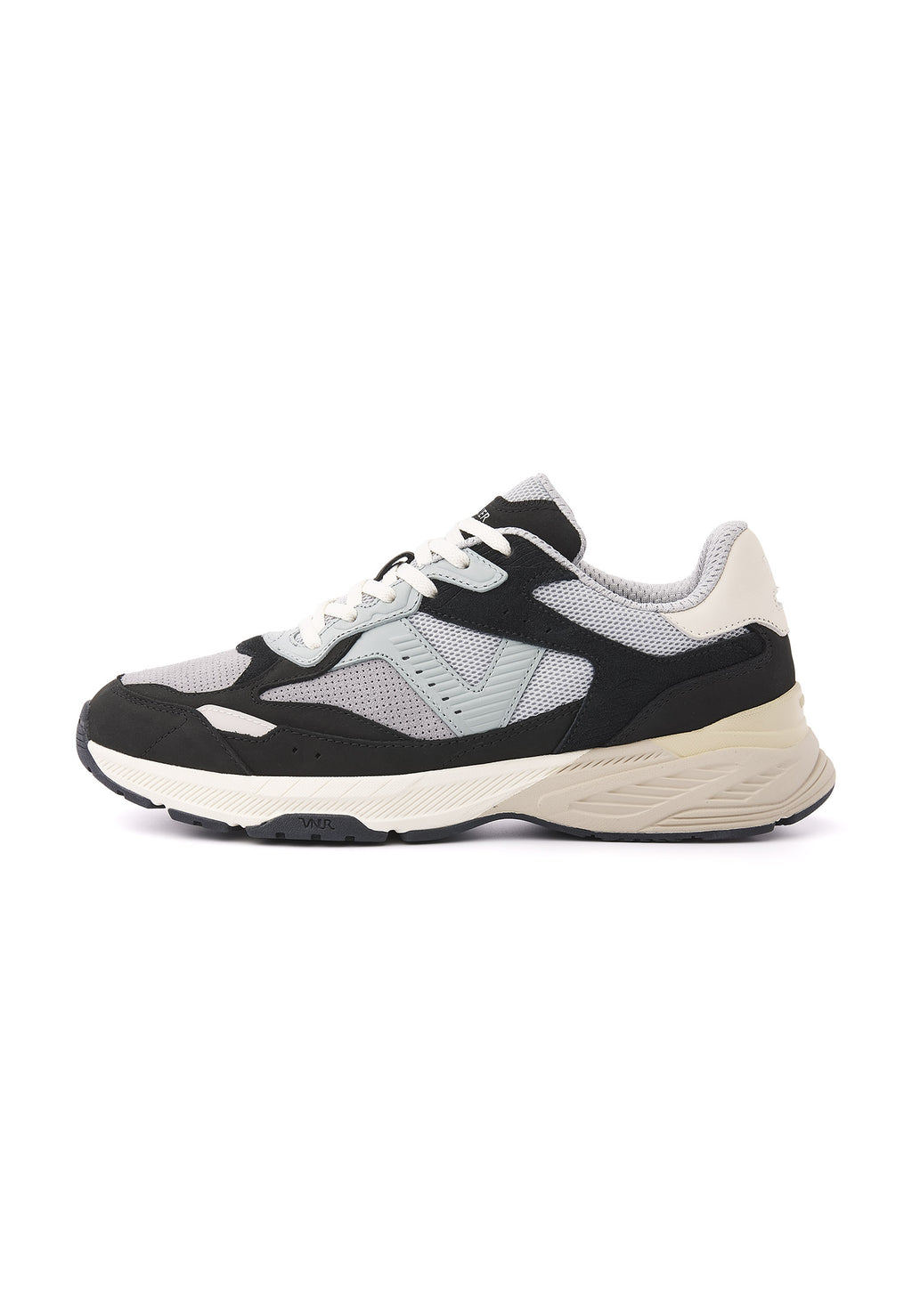 Zwart lichtgrijs combi Cosmos sneaker