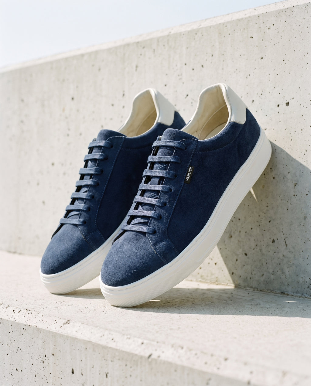 Dunkelblau Wildleder Barossa Sneaker
