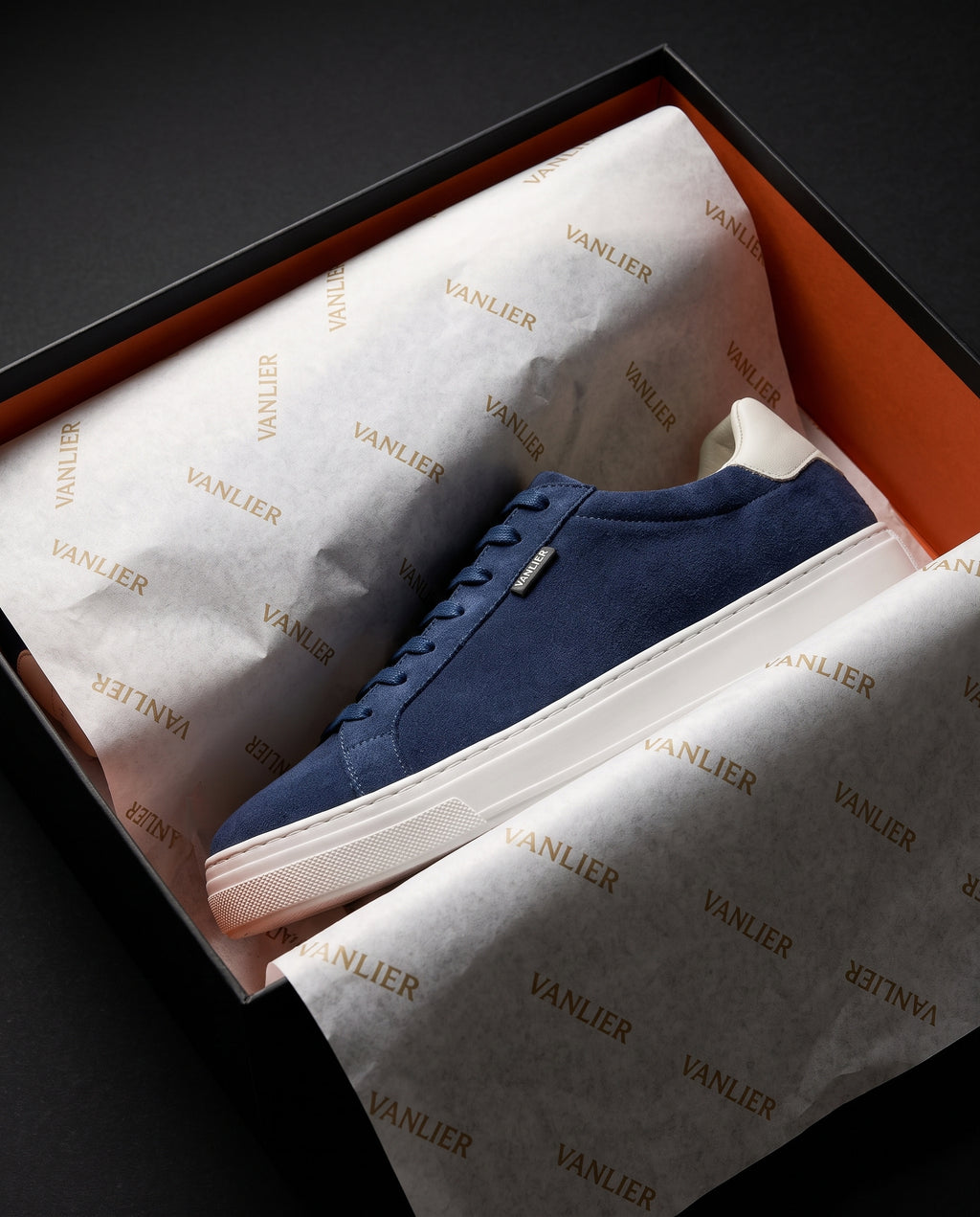 Dunkelblau Wildleder Barossa Sneaker