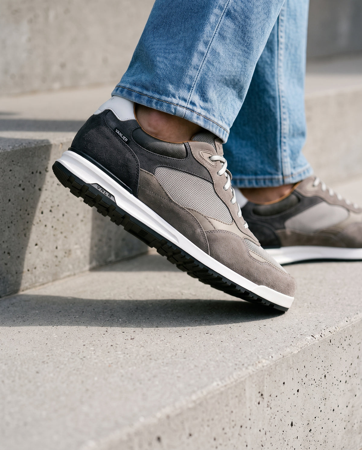 Hell Taupe Kombi Ravello Sneaker