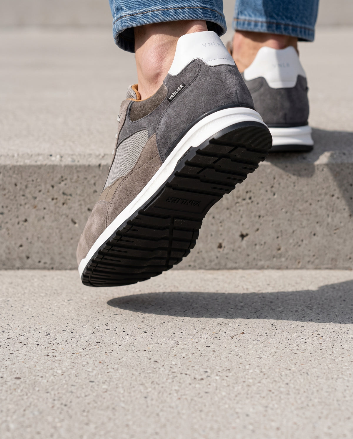 Hell Taupe Kombi Ravello Sneaker