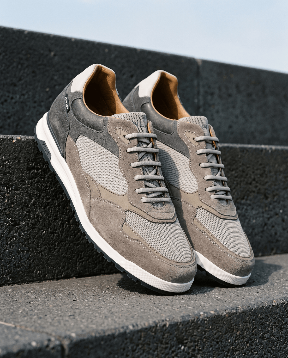 Hell Taupe Kombi Ravello Sneaker