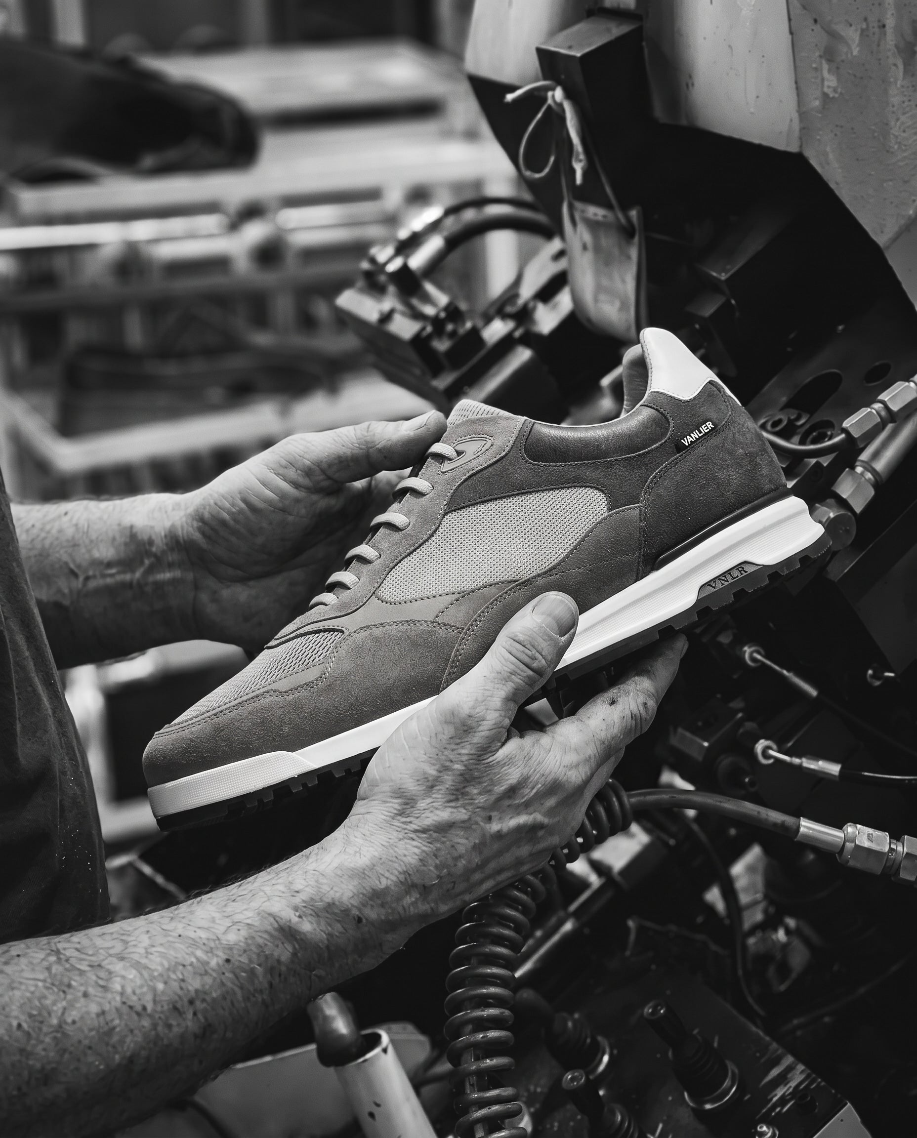 Hell Taupe Kombi Ravello Sneaker