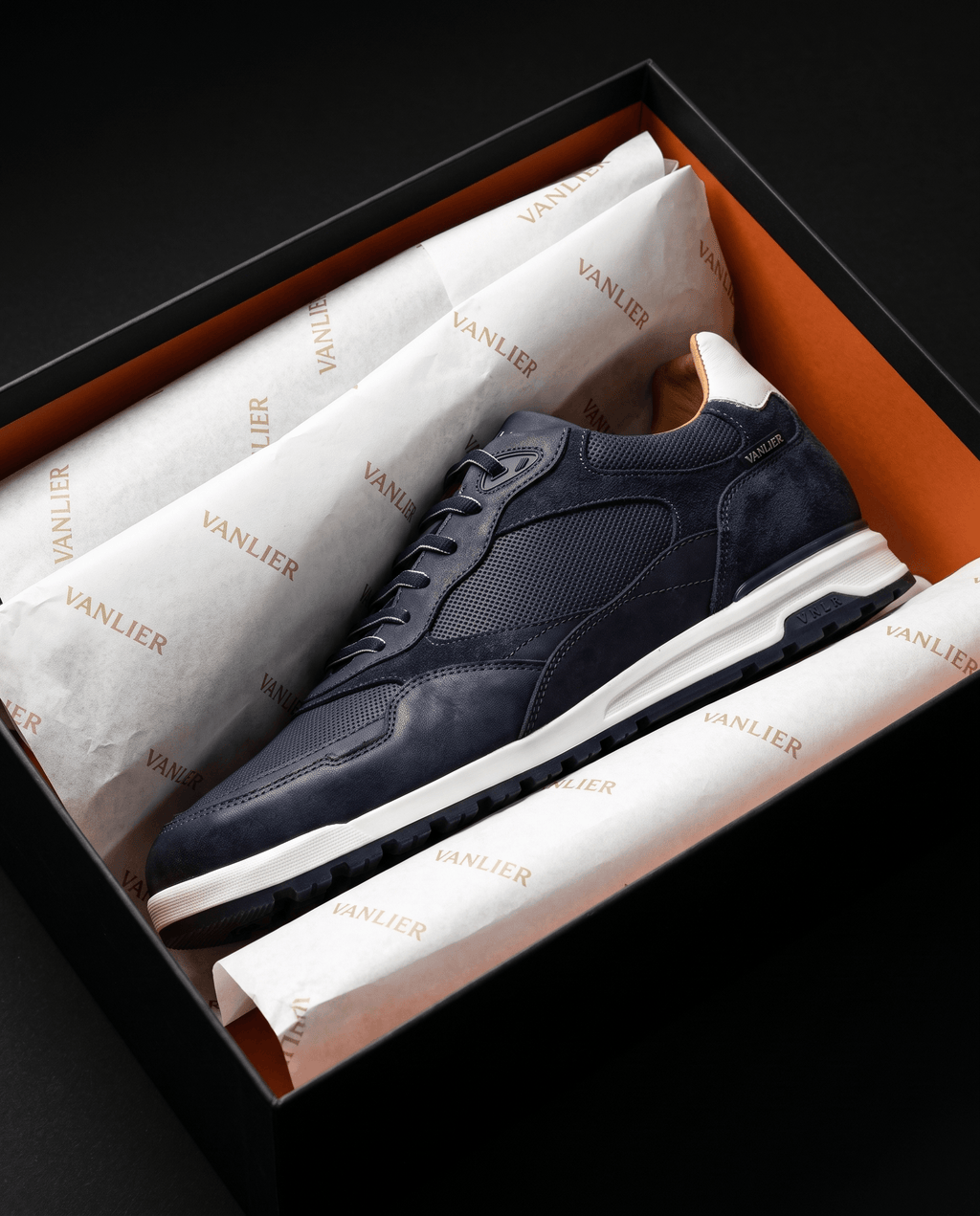 Navy Nubuck Ravello Sneaker