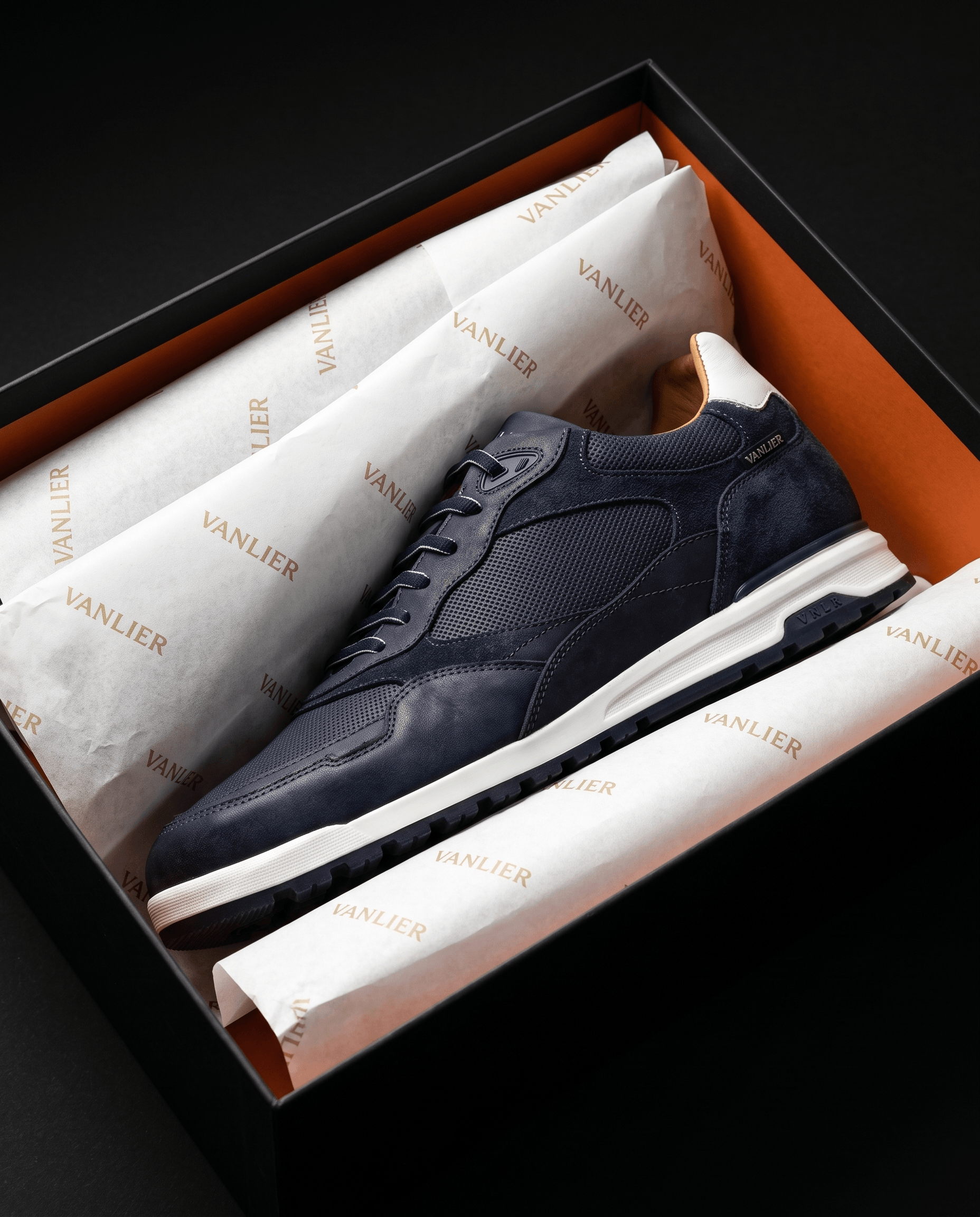 Navy Nubuck Ravello Sneaker