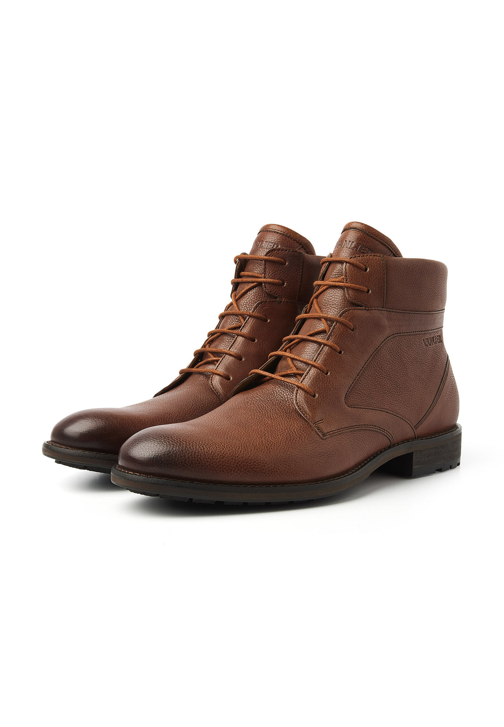 Cognac leren Henry boot