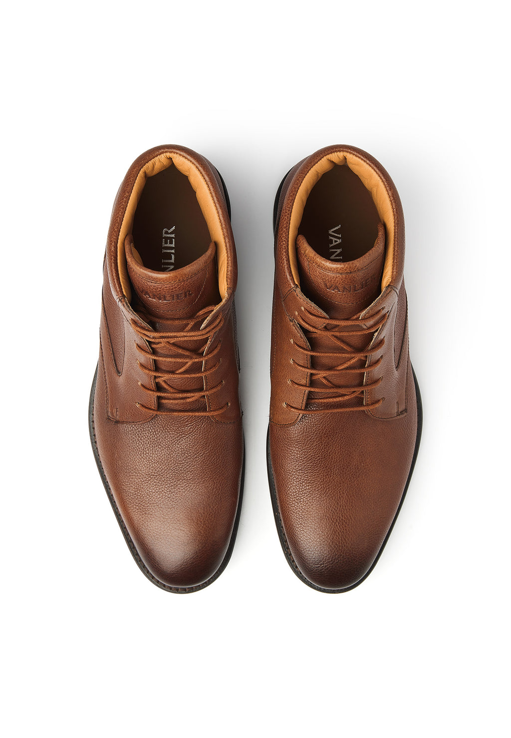 Cognac leren Henry boot