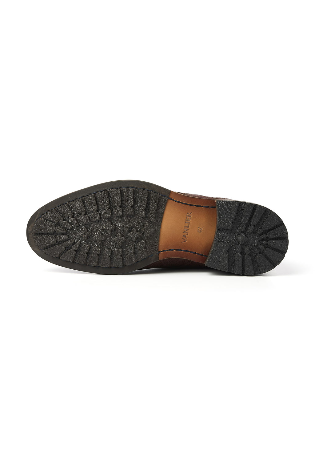 Donkerbruin leren Henry boot