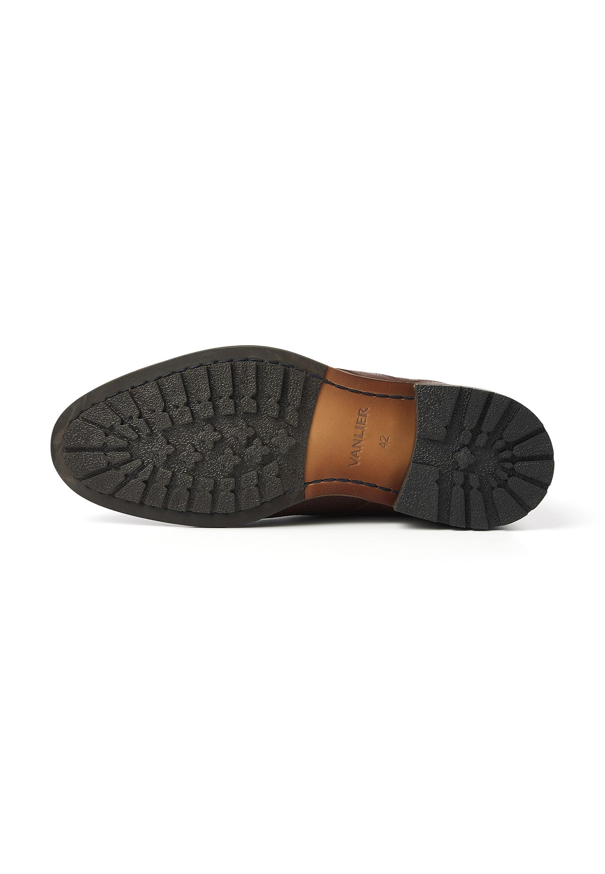 Donkerbruin leren Henry boot
