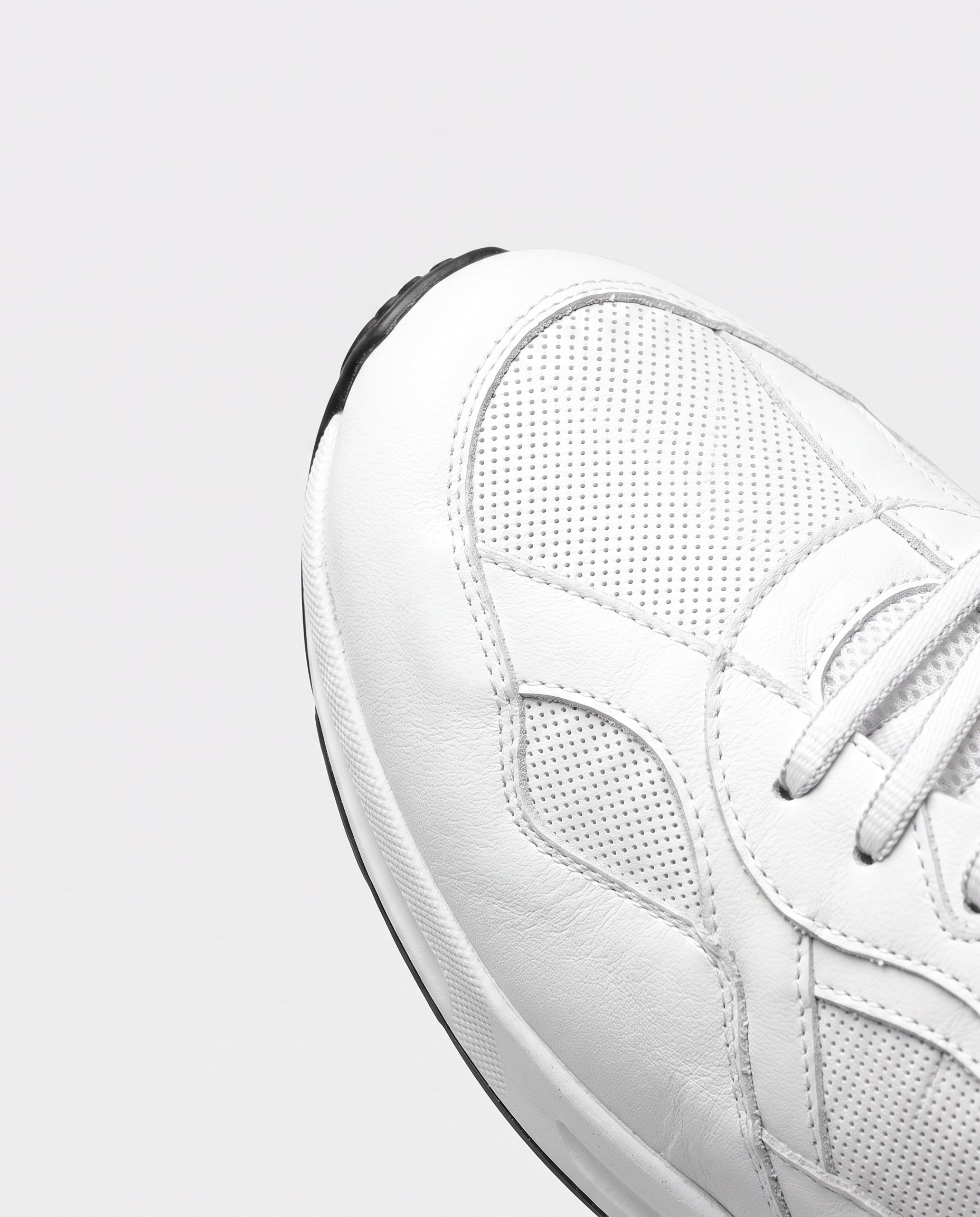 Wit gladleren Ferro sneaker