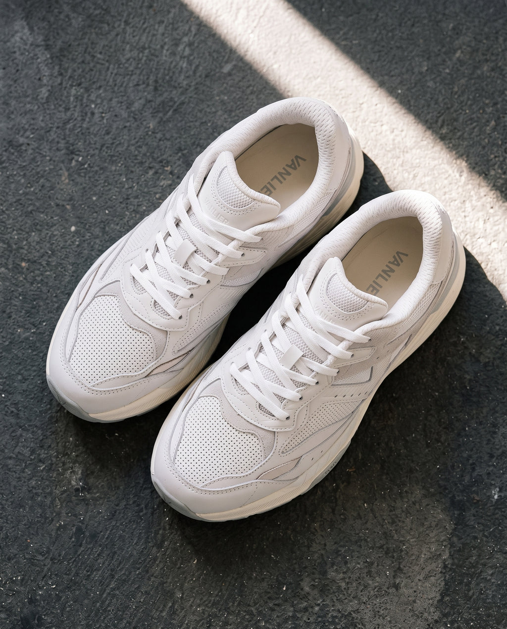 Wit lichtgrijs combi Cosmos sneaker