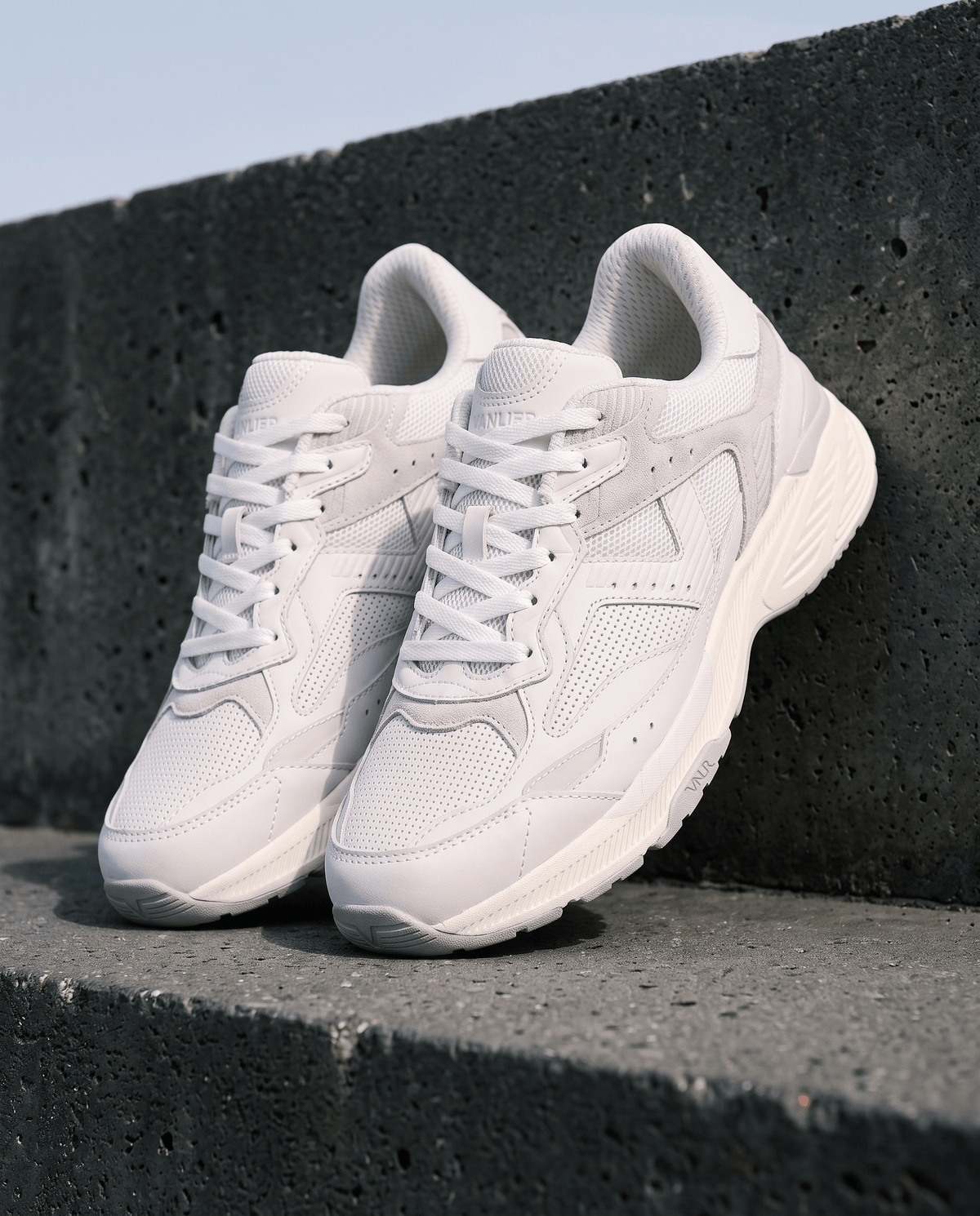 Wit lichtgrijs combi Cosmos sneaker