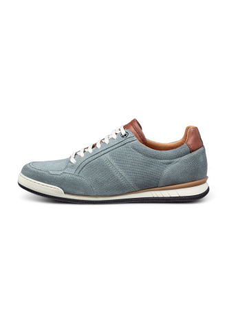 Graublauer Magnus-Sneaker aus Wildleder