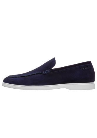 Ascona Slipper aus navy blue Schweden