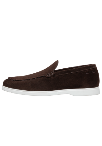 Ascona Slipper aus dunkel braun Schweden