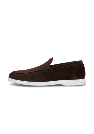 Ascona Slipper aus dunkel braun Schweden