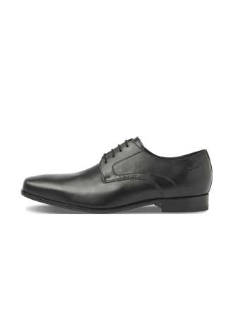 Rhodes Schnürschuhe aus schwarz Leder
