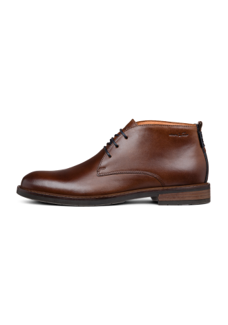 Anthrazitgrauer Boston Boot aus Wildleder