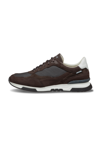 Dunkel braun Kombi-Sneaker Romeo