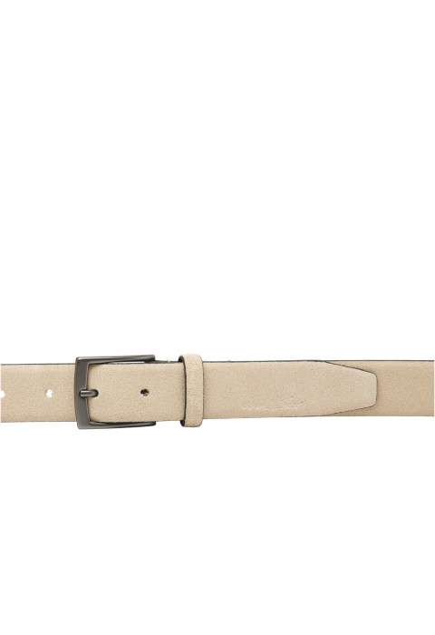 Sandbeiger Cintura-Moda-Wildledergürtel