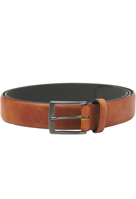 Gürtel aus hellcognacfarbenem Cintura-Moda-Wildleder