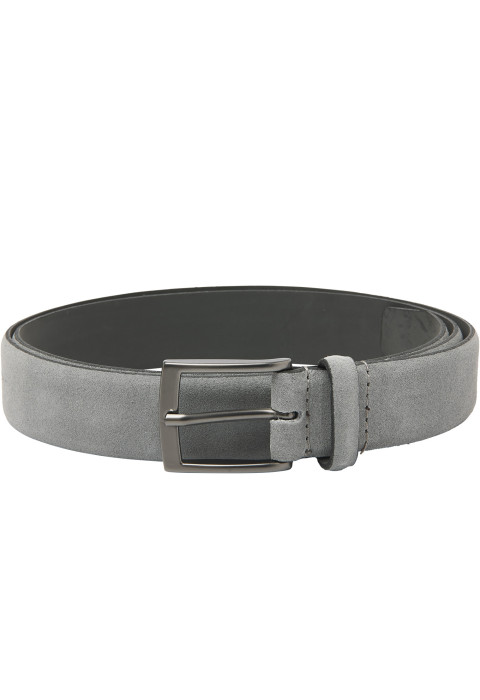 Grauer Cintura-Moda-Wildledergürtel